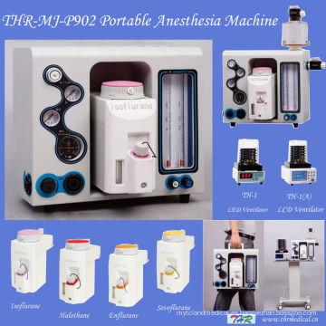Máquina portable de la anestesia de la emergencia (THR-MJ-P902)